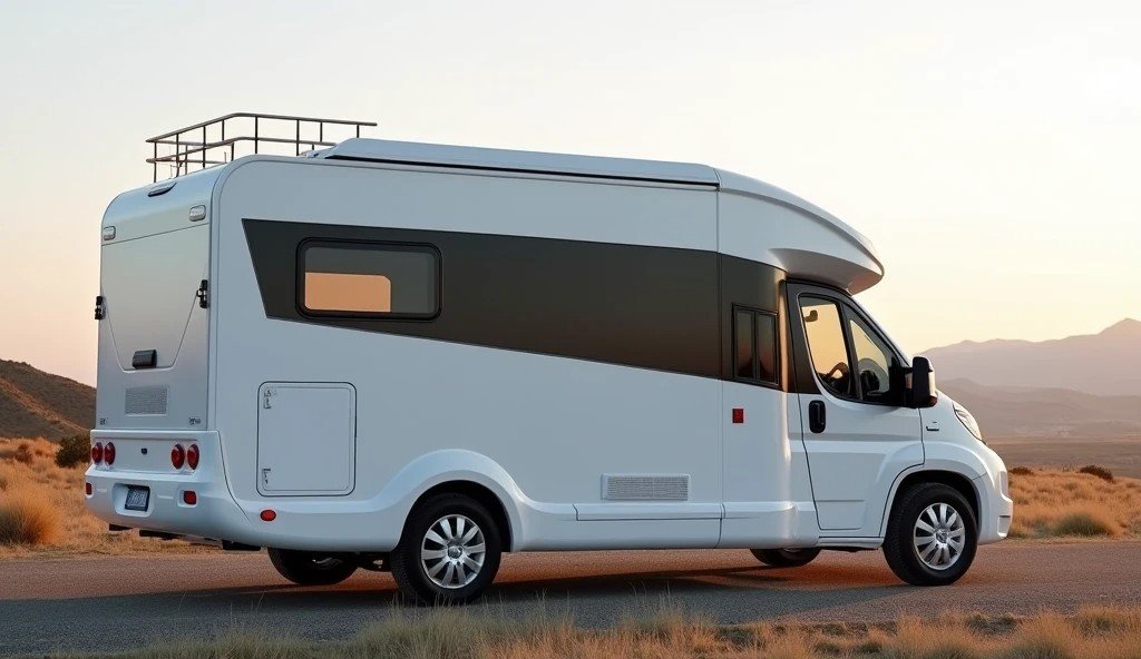 Scandinavian Minimalist Mobile Retreat - Where Less is More