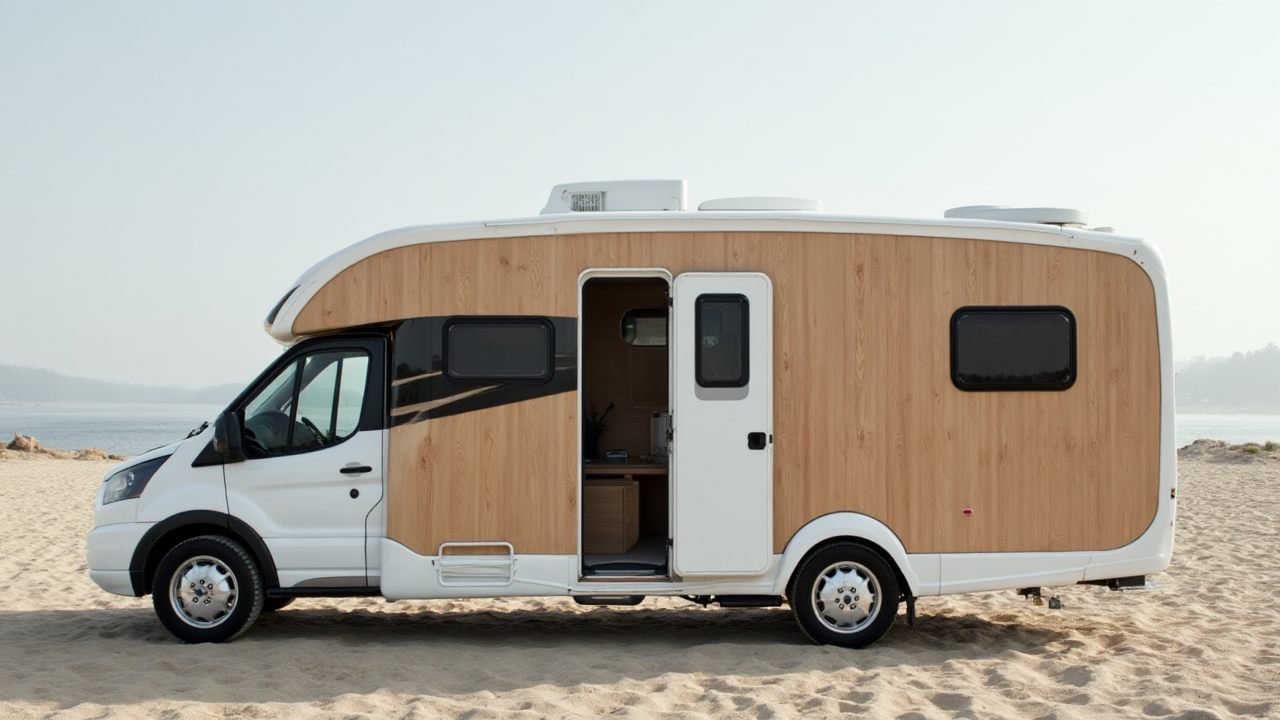 Wood-Wrapped Wanderlust - Scandinavian RV Living That Redefines Mobile Minimalism