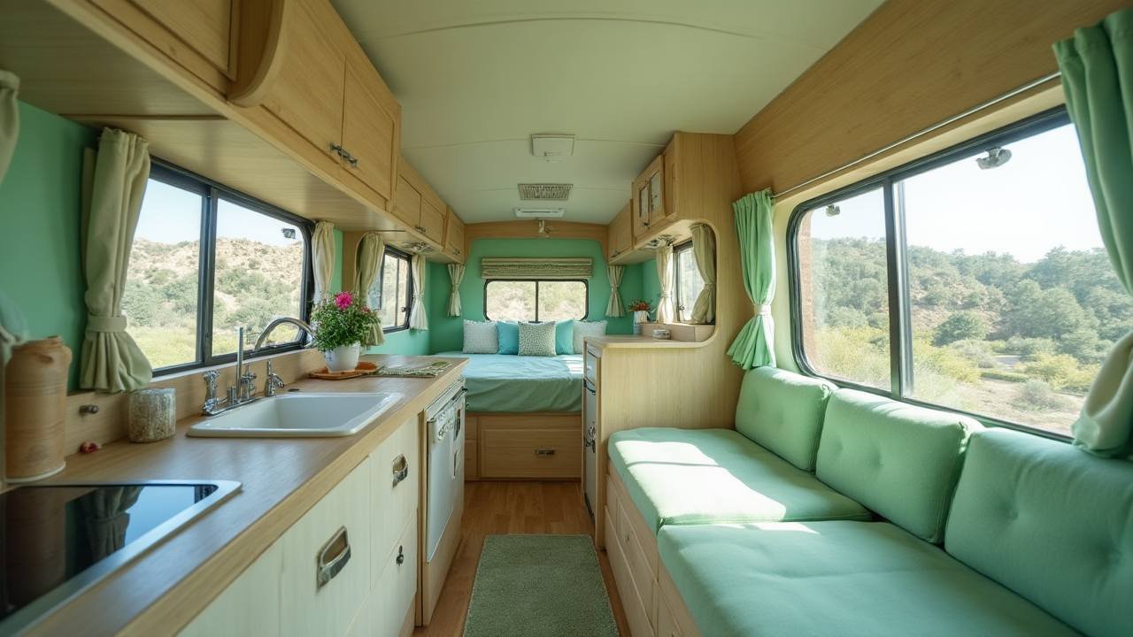 Seamless Indoor-Outdoor RV Living Interior