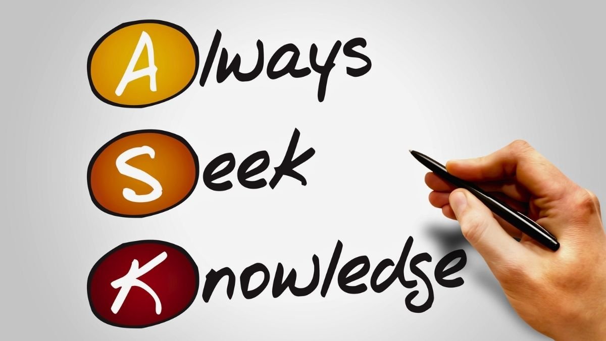 Seek Knowledgeable Guidance