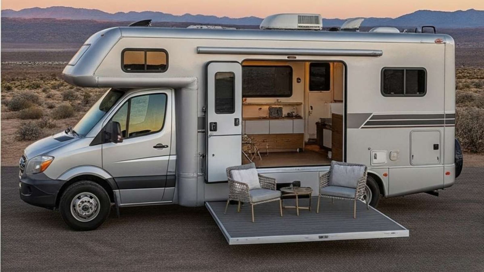 13 RVs with Extendable Decks That Create Outdoor Living Rooms in Minutes