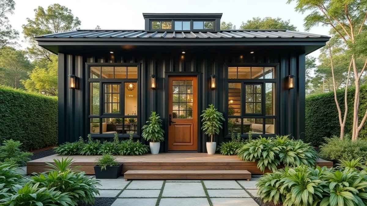 Stunning High-End Shipping Container Home