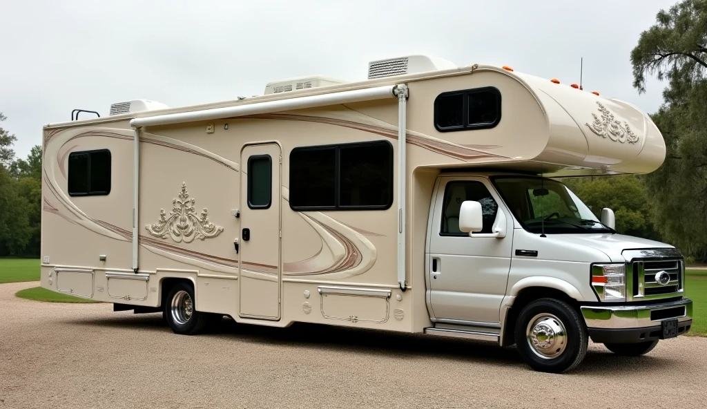 Champagne Palace Living - Château on Wheels Motorhome Grandeur