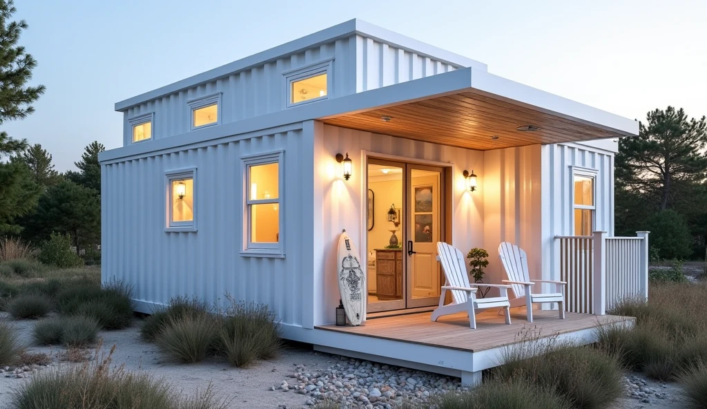 Ocean Blue Seaside Studio - Coastal Container Home with Maritime Charm