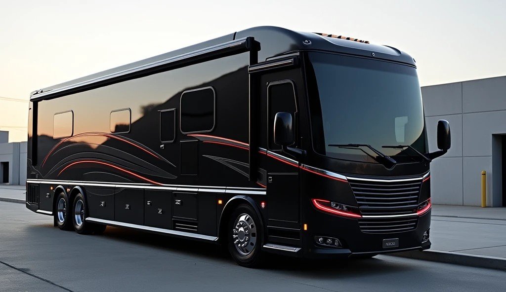 Midnight Command Suite - Stealth Executive Motorhome Authority