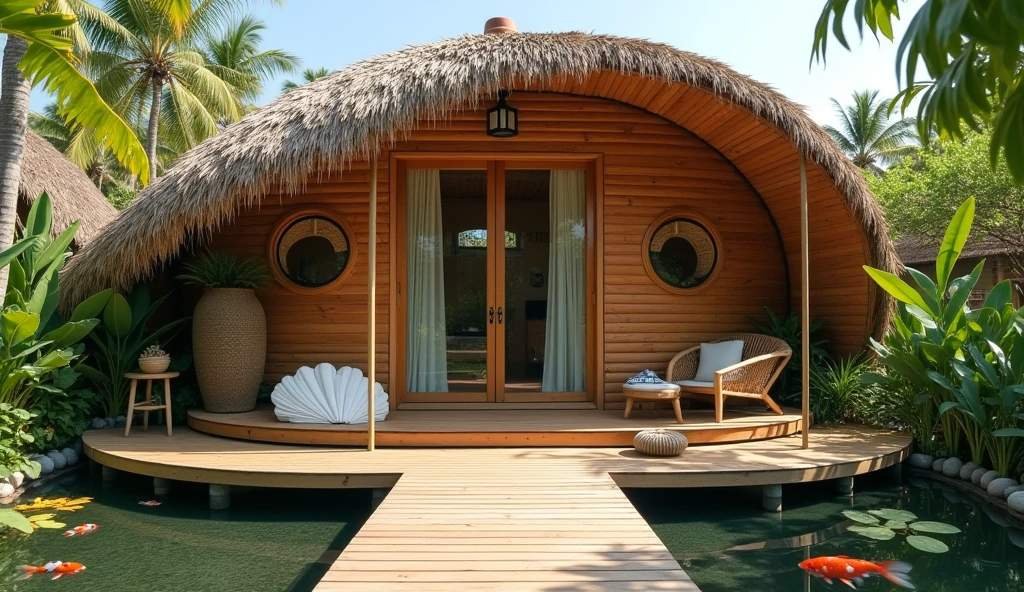 Thatched Haven - A Tropical Living Pod