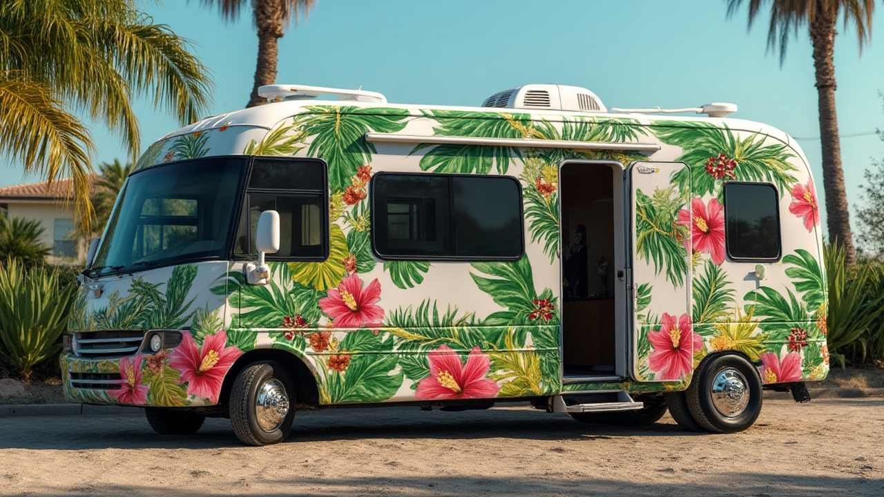 Hibiscus Haven - Tropical Paradise RV That Brings Island Vibes to Every Adventure