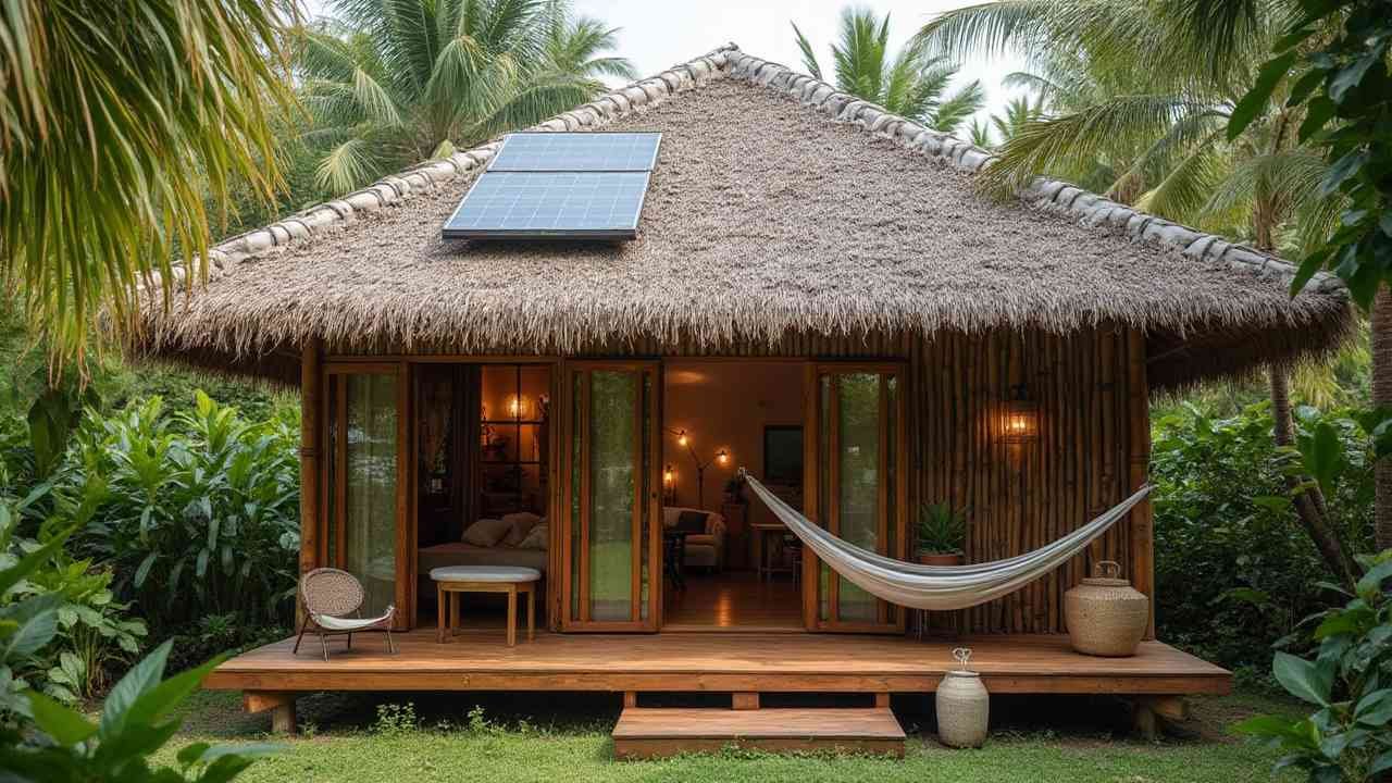 Bamboo Palm Sanctuary - Tropical Paradise Living in Sustainable Style
