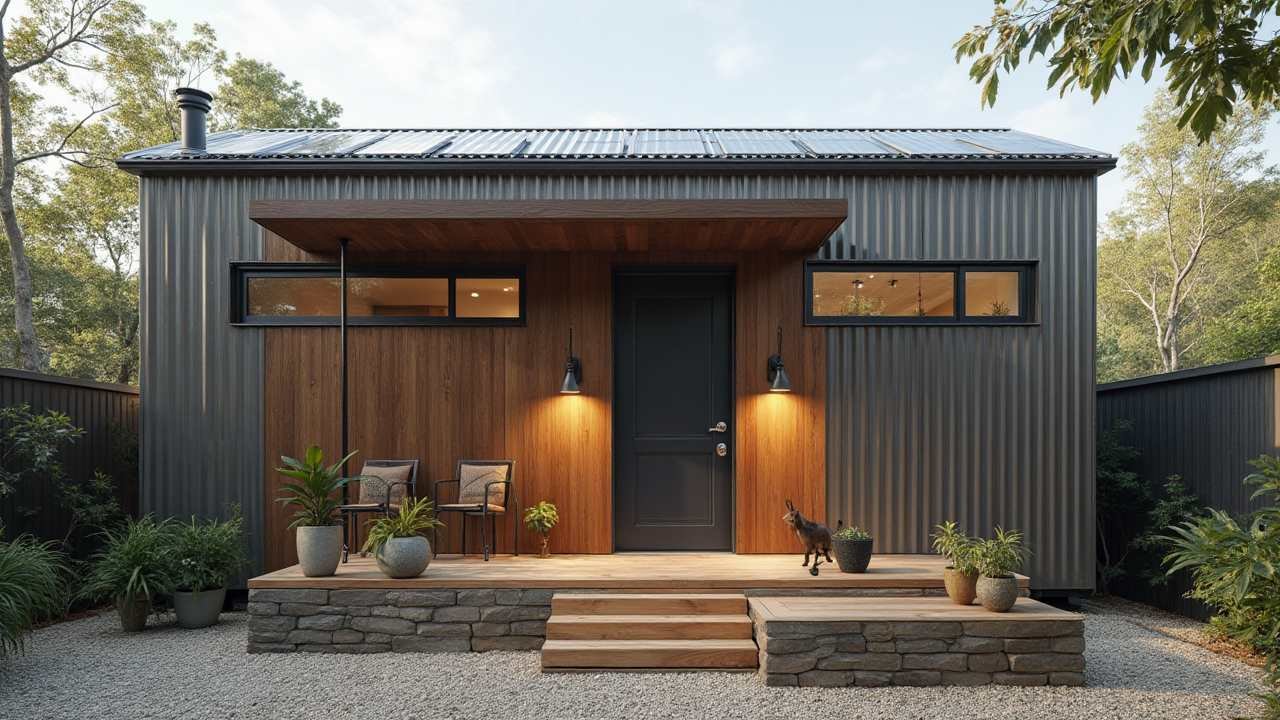 Industrial Zen Retreat - Loft-Style Living in Compact Modern Design