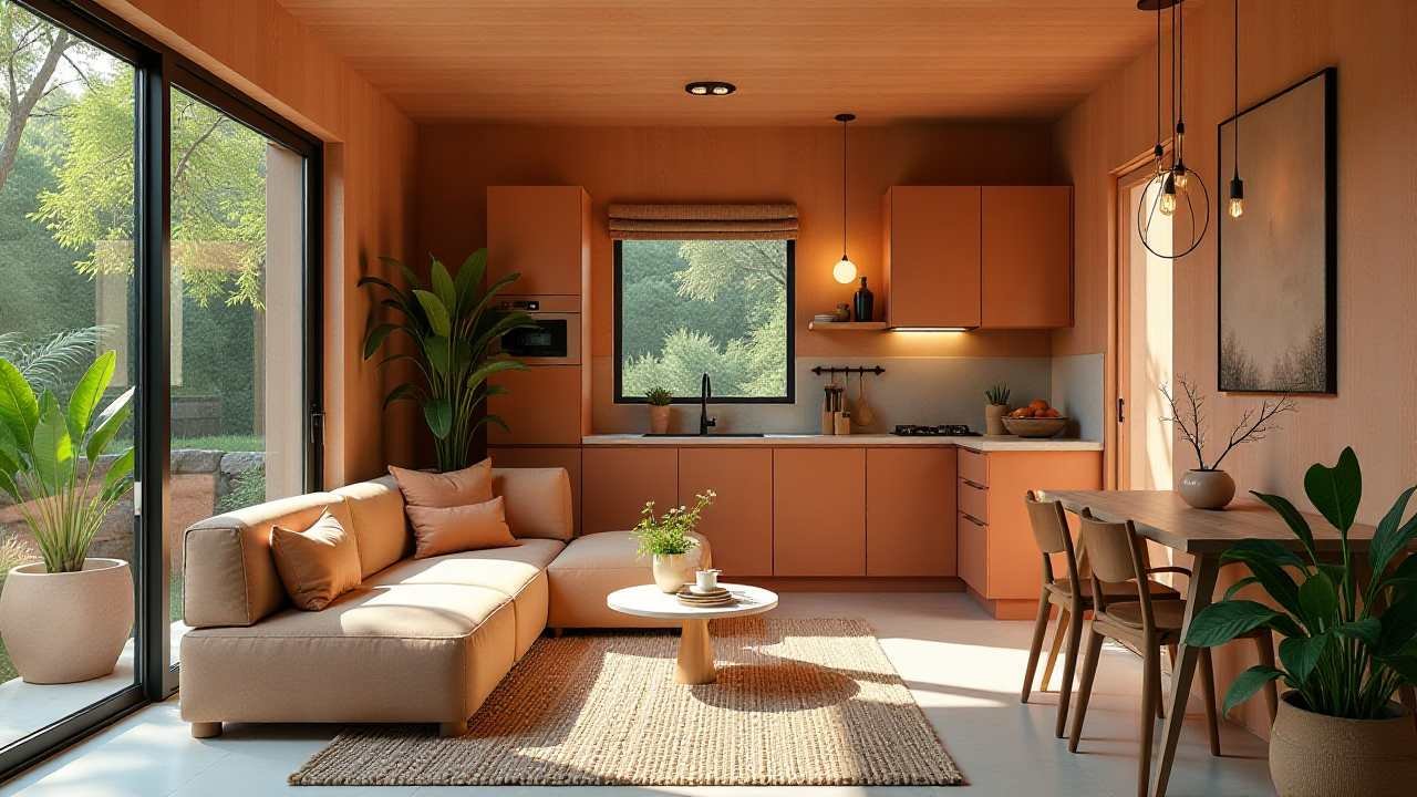 Bohemian Accessible Oasis with Green Roof interior