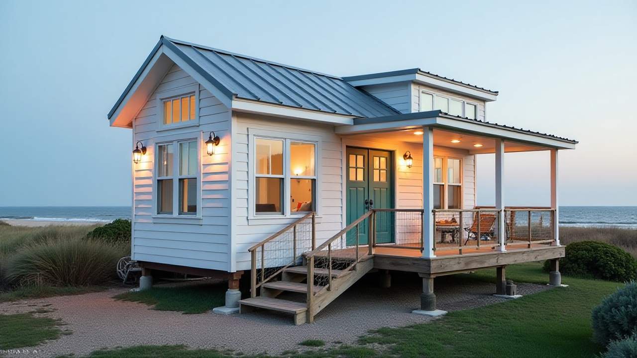 Ocean-Kissed Sanctuary - Accessible Tiny Living with Panoramic Coastal Views
