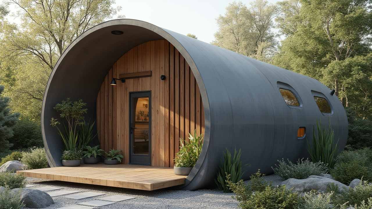 ZenCurve Eco-Pod - Minimalist Living with Smart Comfort