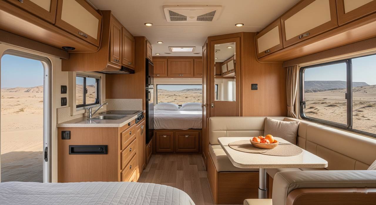 Desert Oasis Nomad interior