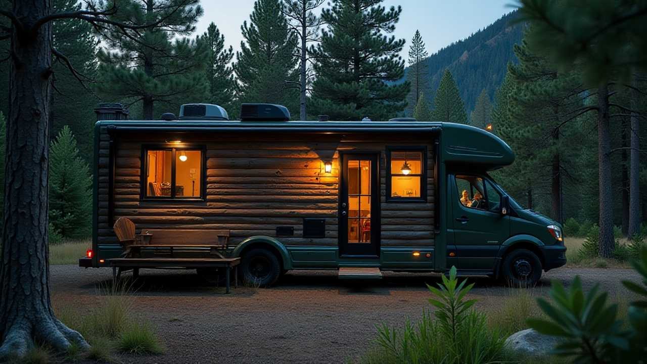Forest Cabin RV - Woodland Retreat on Wheels