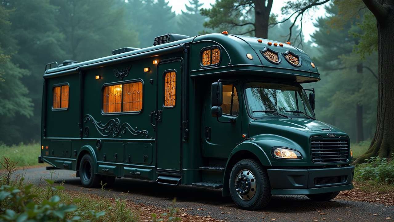 Gothic Elegance RV - Dark Academia Den on Wheels