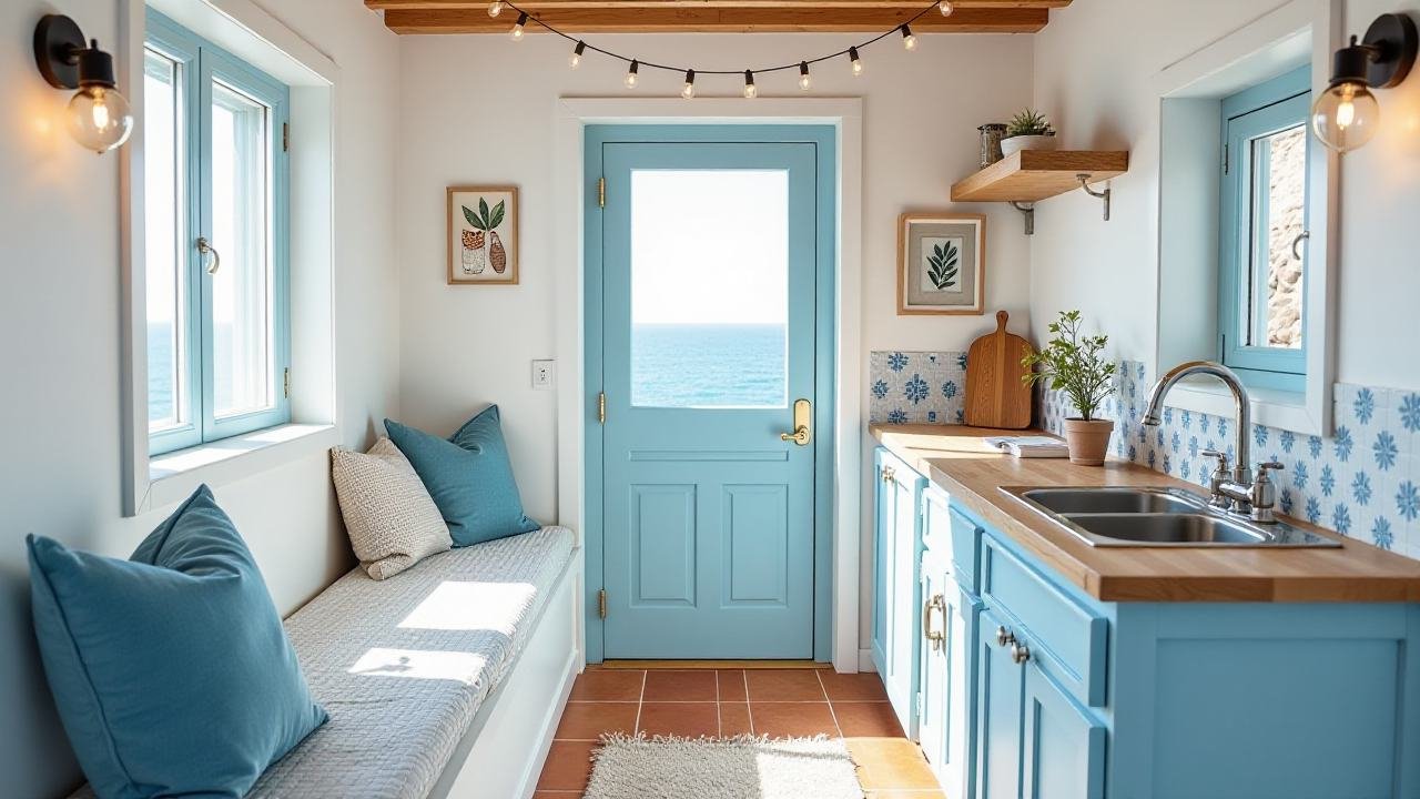 Mediterranean Coastal Tiny Home interior