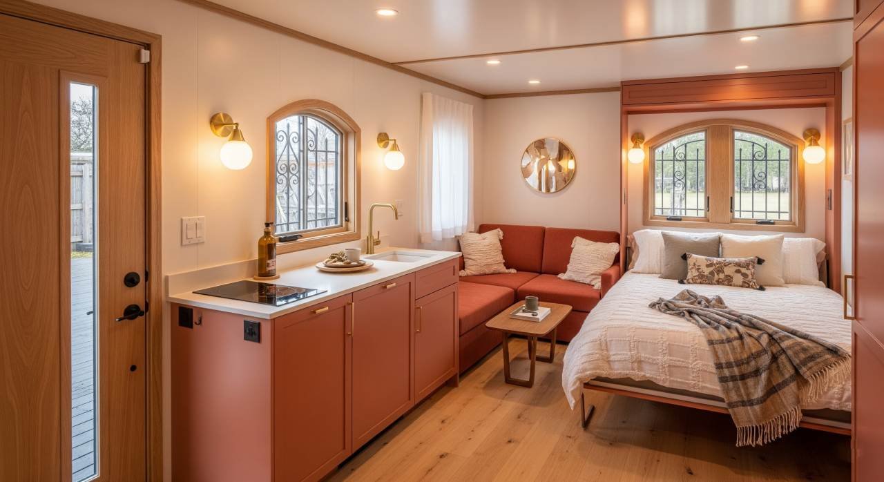 Moroccan Mood - Terracotta Charm Container Rooftop interior