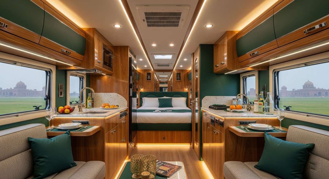 Mountain Lodge RV interior
