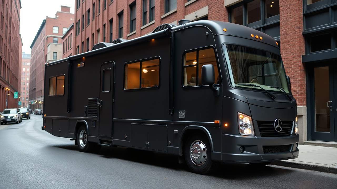 New York Loft RV - Polished Industrial Edge on Wheels