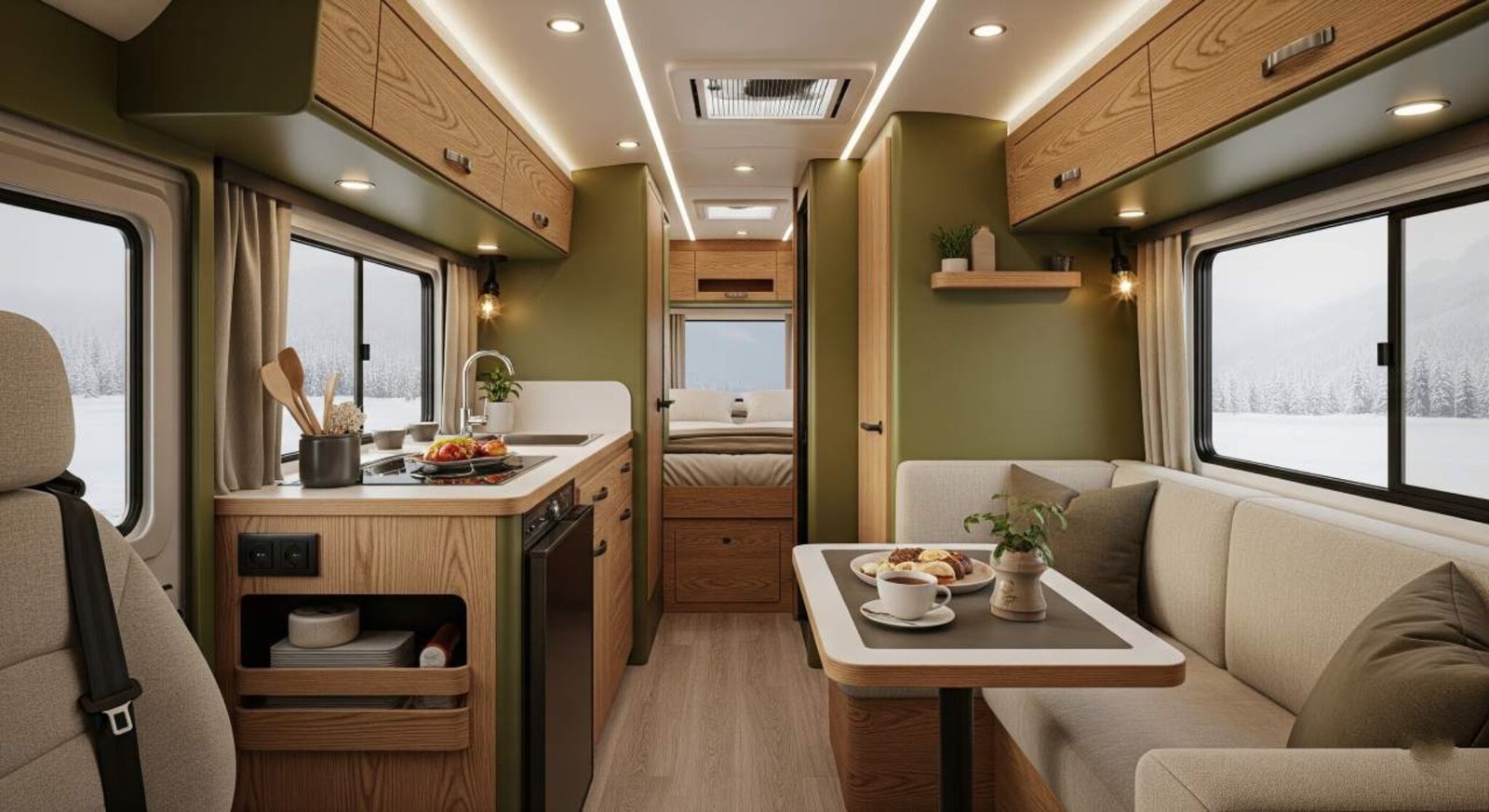 Stealth Wealth on Wheels: Luxe RV Interiors That Doesn't Scream 'RV'