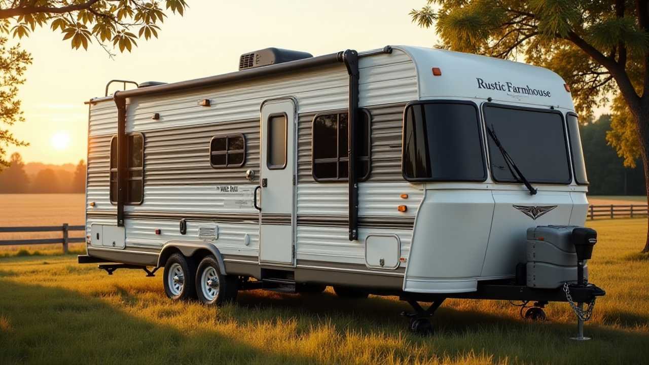Rustic Charm Farmhouse RV - Cozy Country Living on Wheels