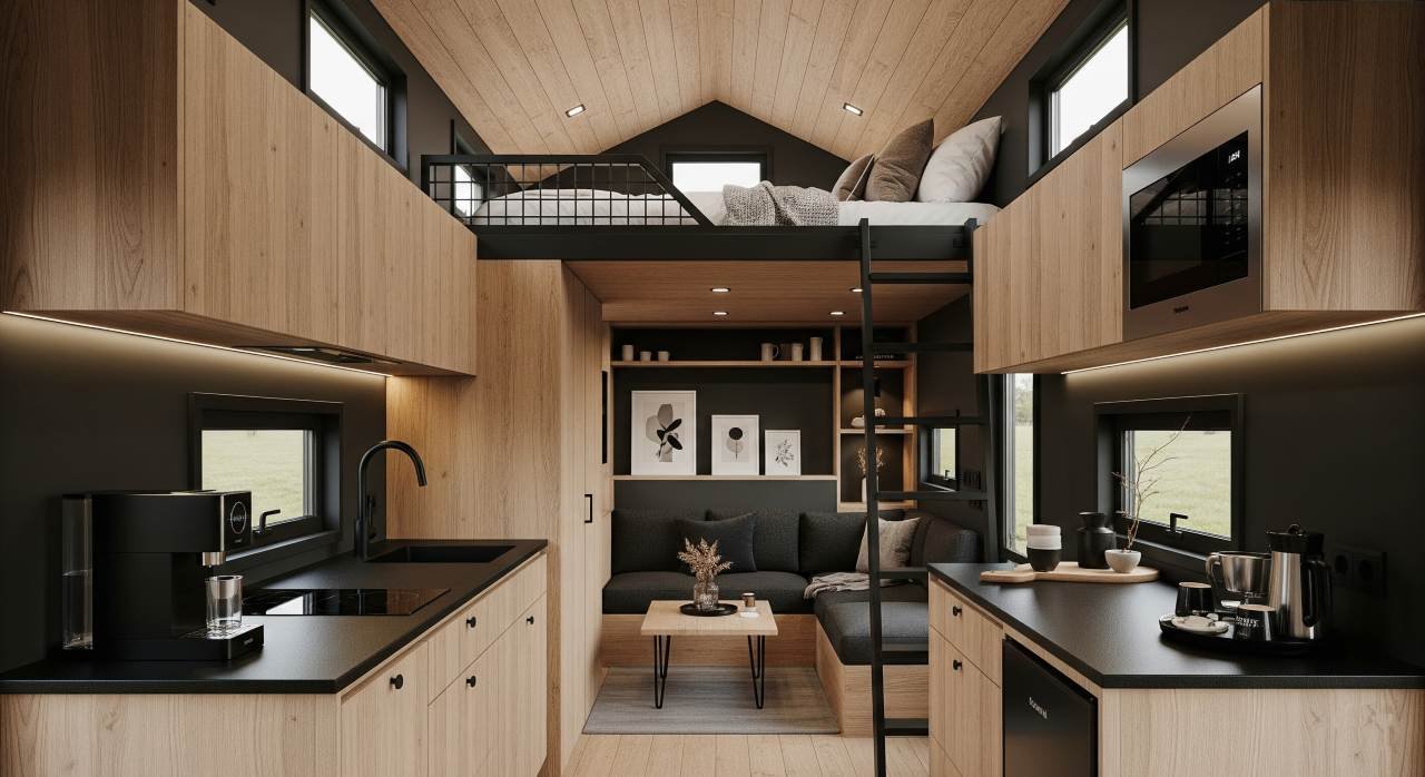 ScandiClad Micro Chalet interior(1)