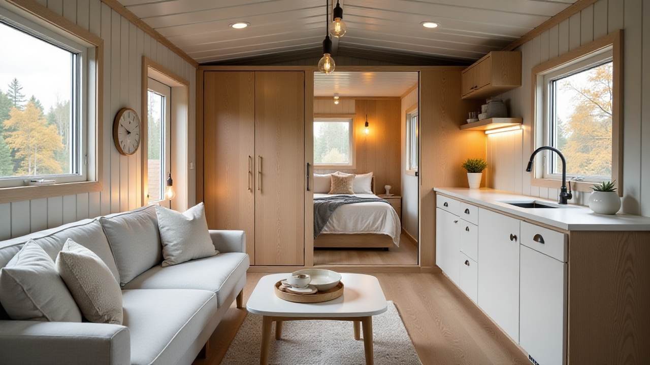 Scandinavian-Calm Tiny Home with Seamless Accessibility interior