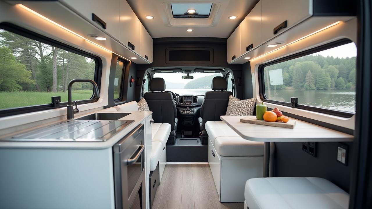 Stealth Suburbanite - Discreet Van Conversion inteiror