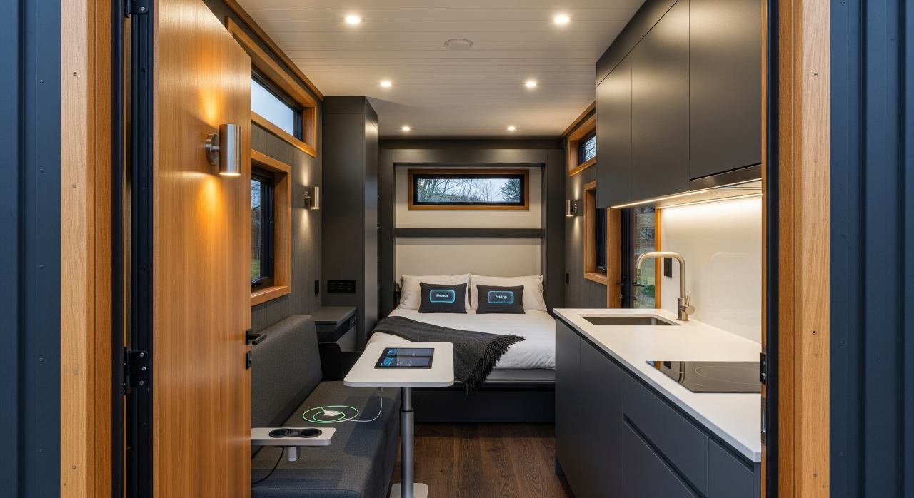 TechTrekker Fold-Out Cabin interior
