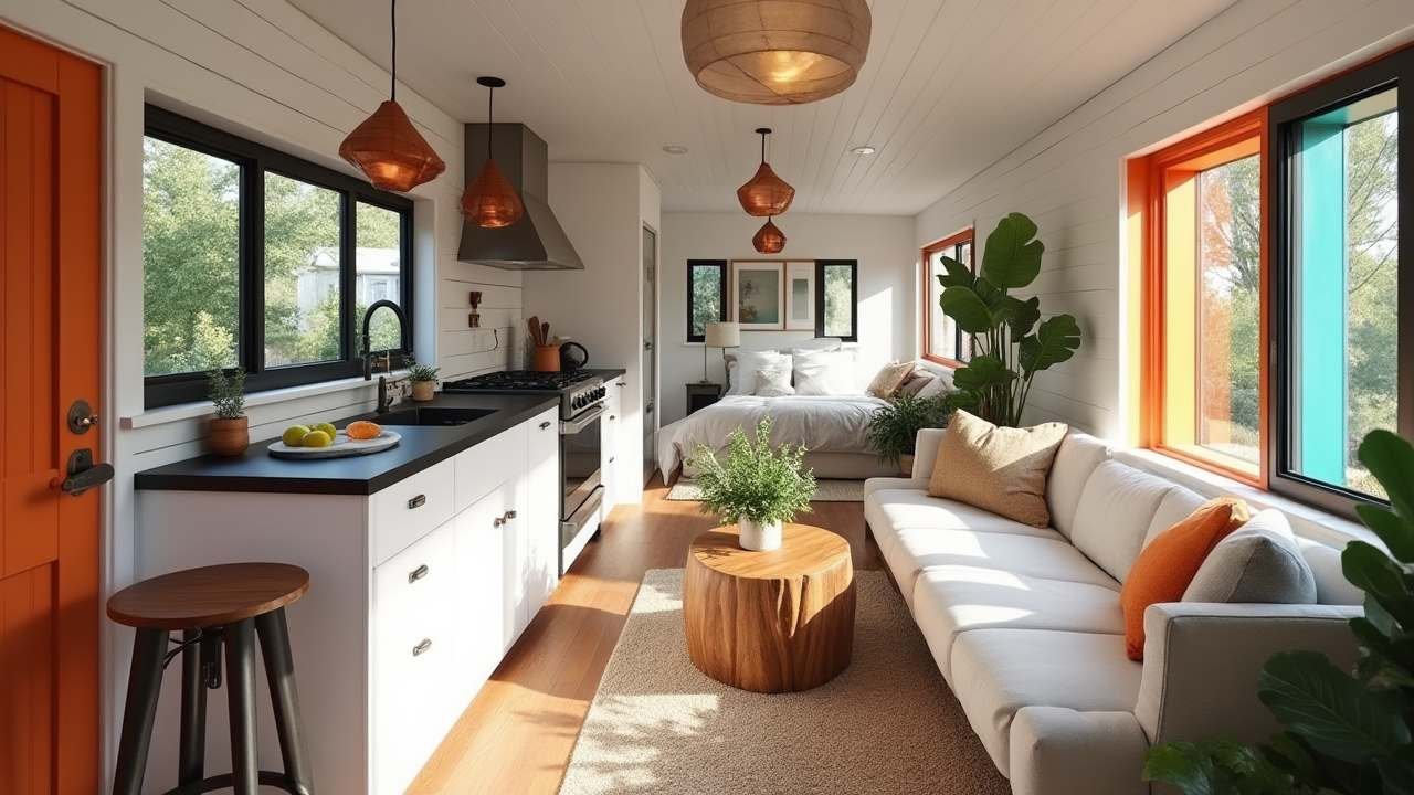 The Artisan Studio Micro-Home – Bohemian Chic & Creative Spaces interior