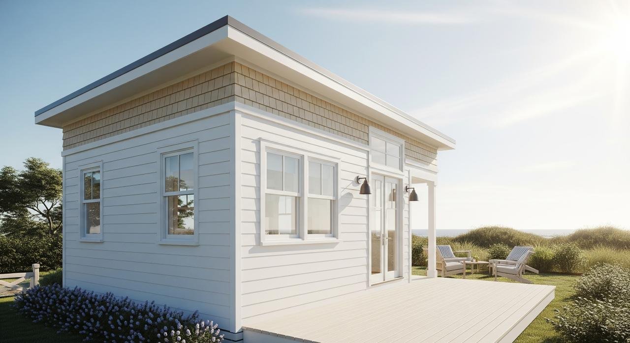 Coastal Whisper Cottage - A Micro-Home Embracing Seaside Serenity