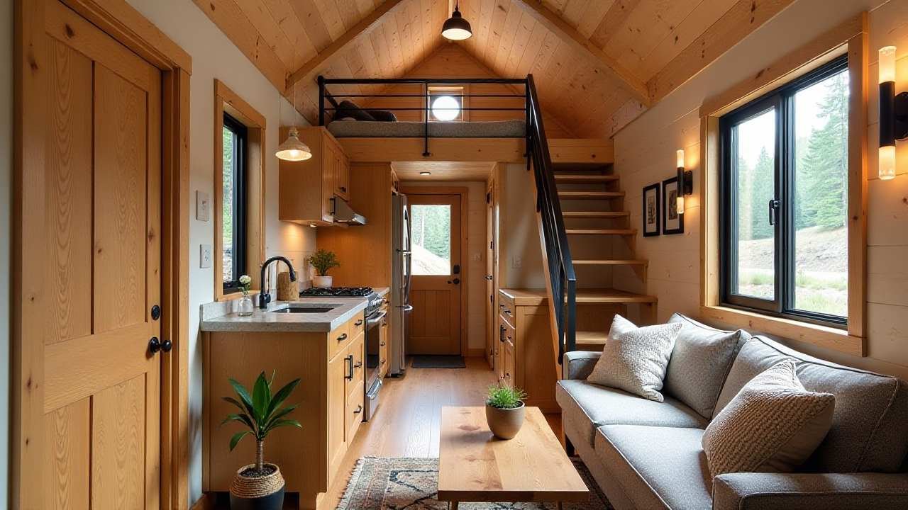 The Contemporary Craftsman Micro-Home – Enduring Quality & Thoughtful Details interior