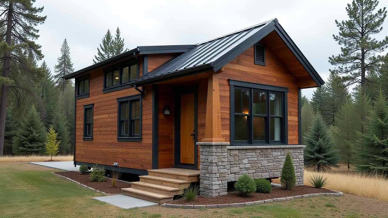 Craftsman Charm Compact Home - Timeless Design in Miniature