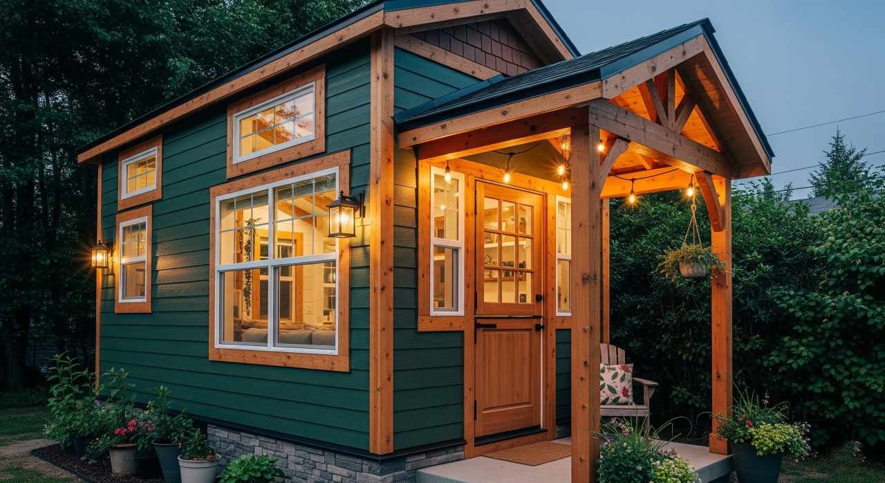 Emerald Canopy Cabin - A Tiny Home Where Nature and Modernity Coexist