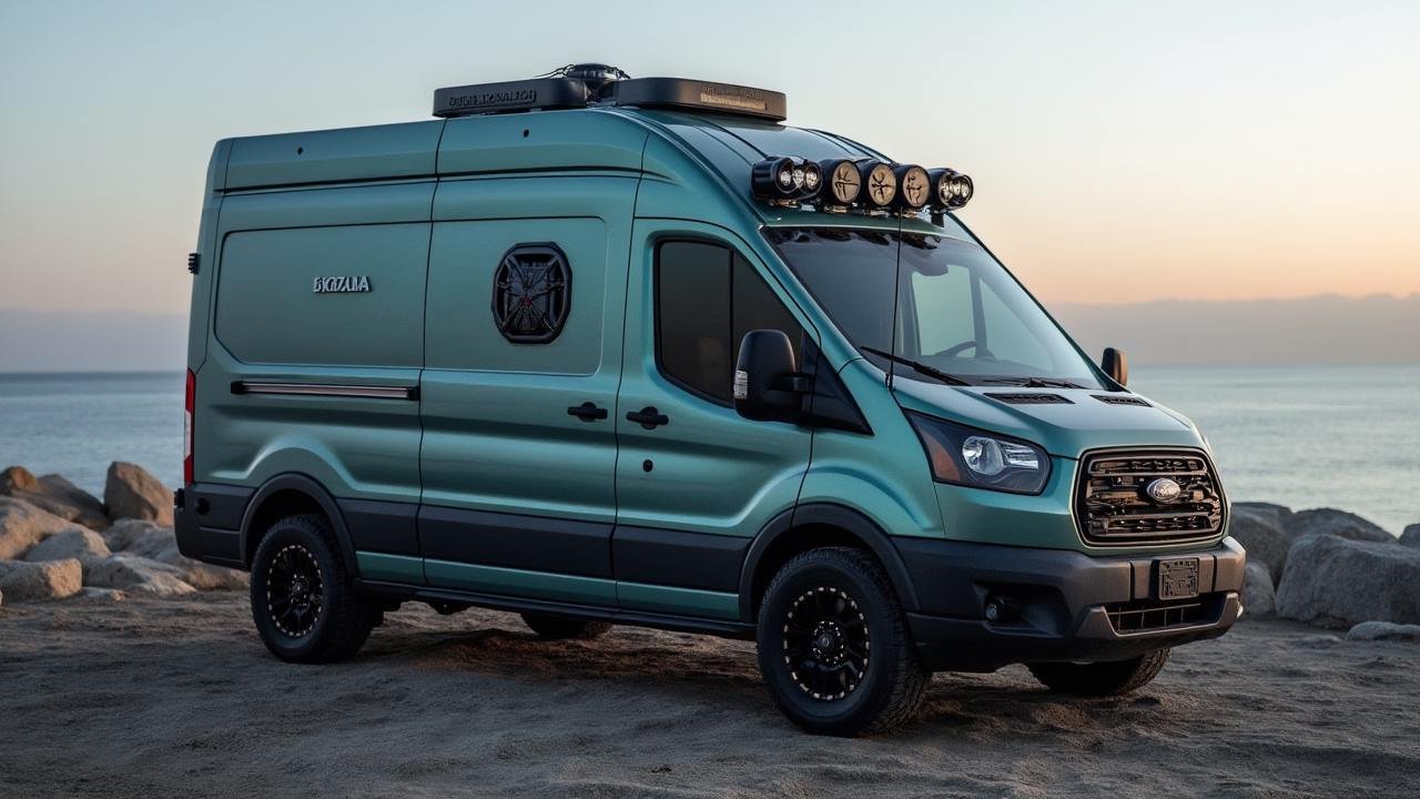 Teal Tide Mobile Cruiser - Maritime Stealth Living