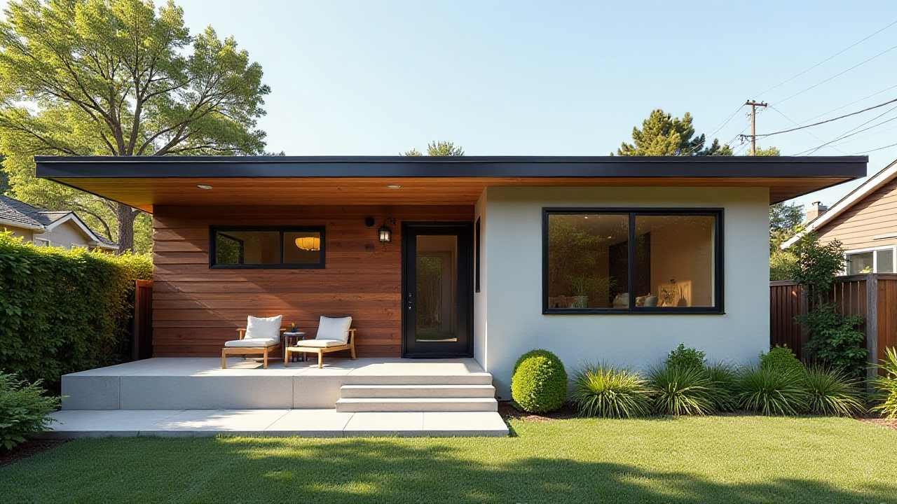 Timeless Horizon Home - A Mid-Century Modern Micro Oasis