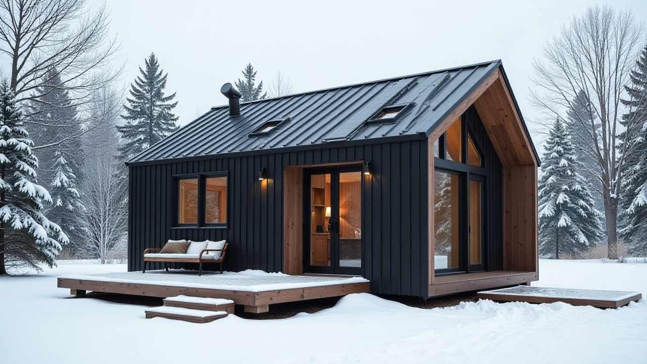 Snow-Covered Sanctuary – Nordic Hygge Living