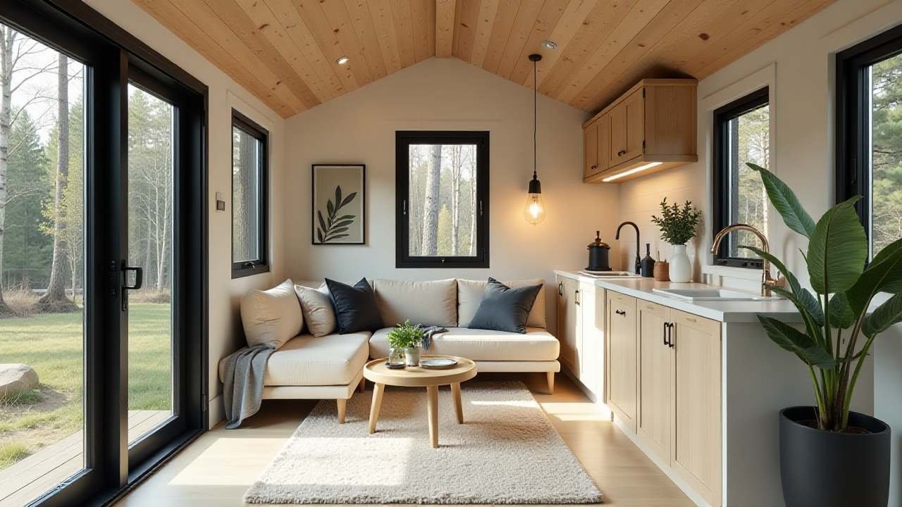 The Scandinavian Forest Tiny Home – Hygge Comfort Amidst Nature interior