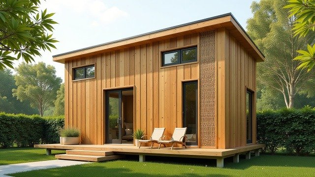 Bamboo Breeze Loft – Modern Tiny Home with Vertical Ventilation