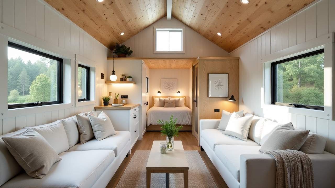 The Zen Retreat Tiny Home – Minimalist Serenity with Hidden Functionality interior