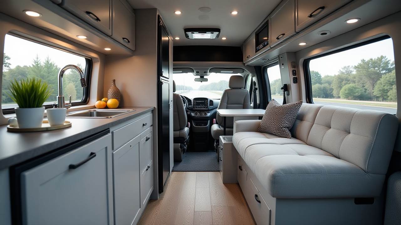 Urban Infiltrator - Unmarked Utility Vehicle RV interior