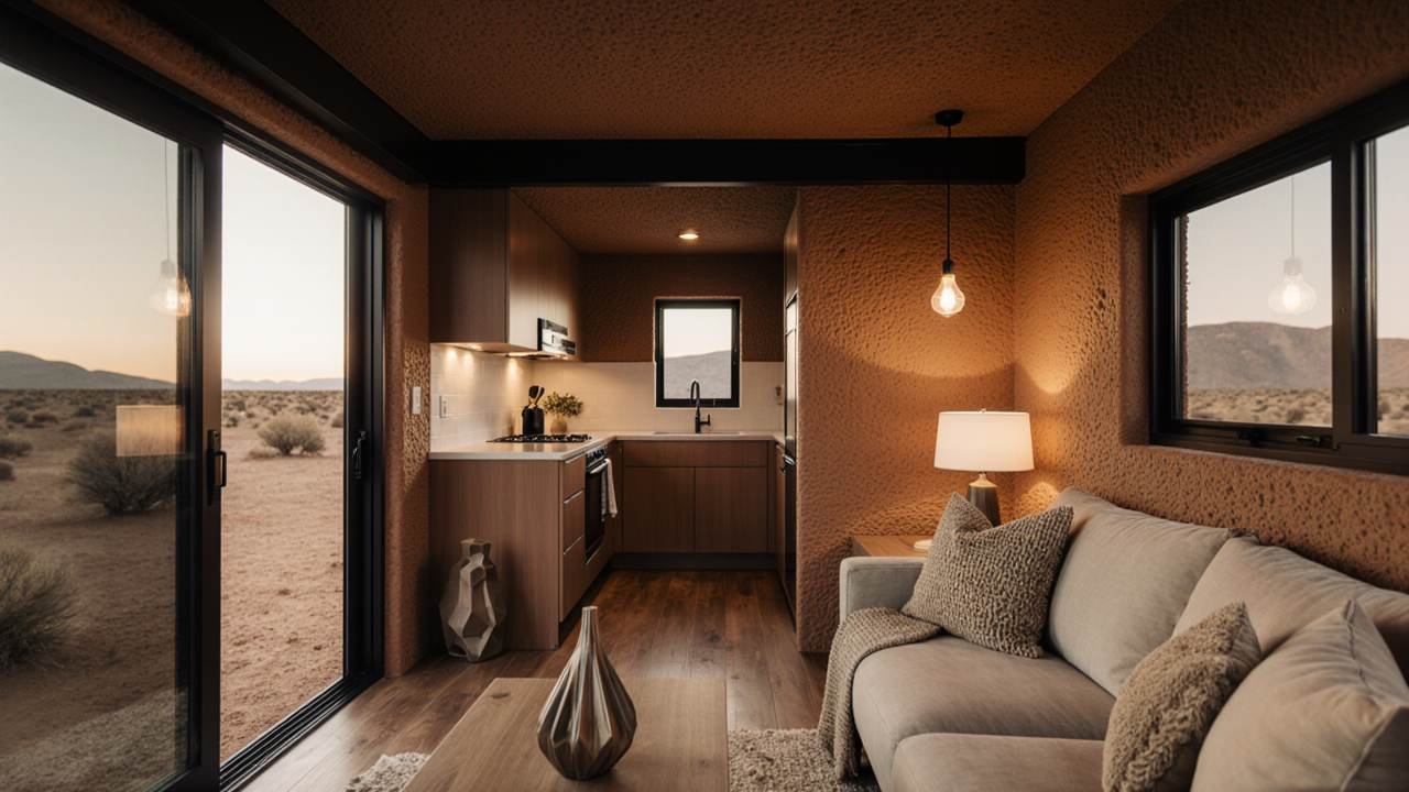 Bohemian Desert Retreat interior