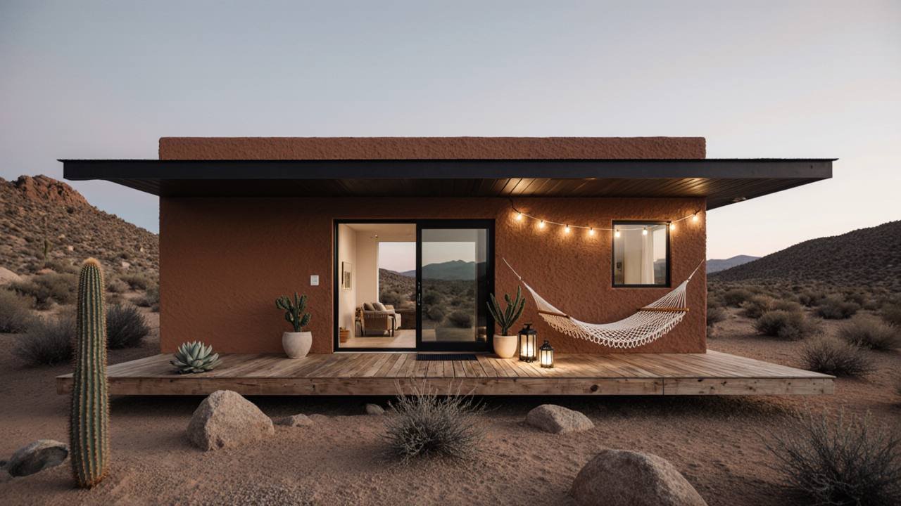 Terracotta Sunset Haven - Bohemian Desert Retreat That Embraces Southwestern Serenity