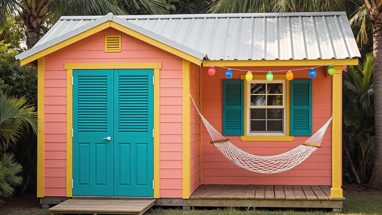 Coral Reef Paradise Studio - Tiny House Living with Tropical Flair