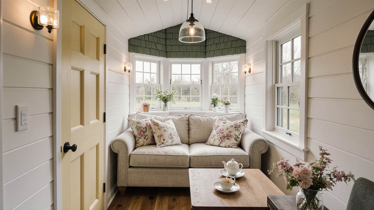 Cottagecore Potting Shed – Floral Fantasy interior