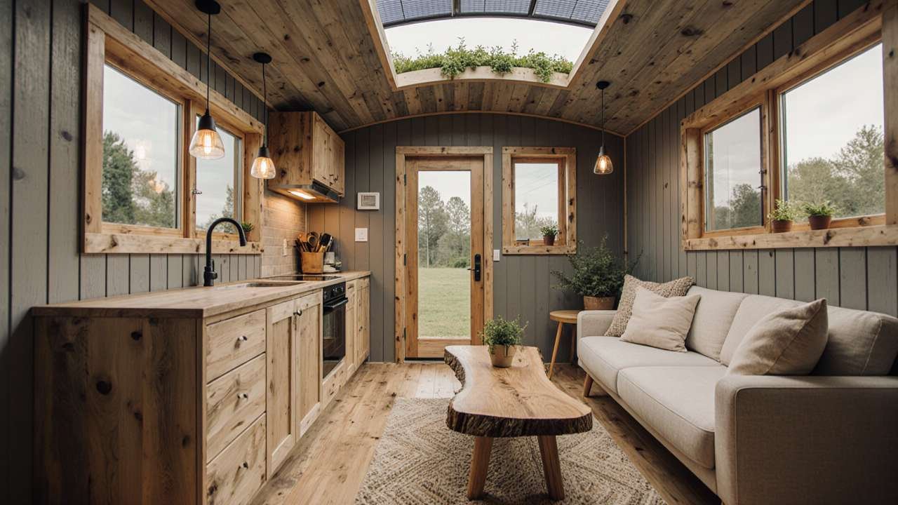 Eco-Friendly Off-Grid interior