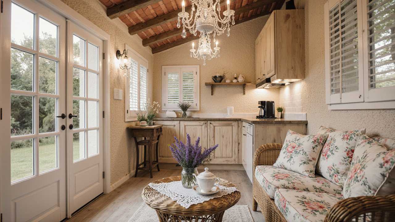 French Countryside Micro Gîte interior