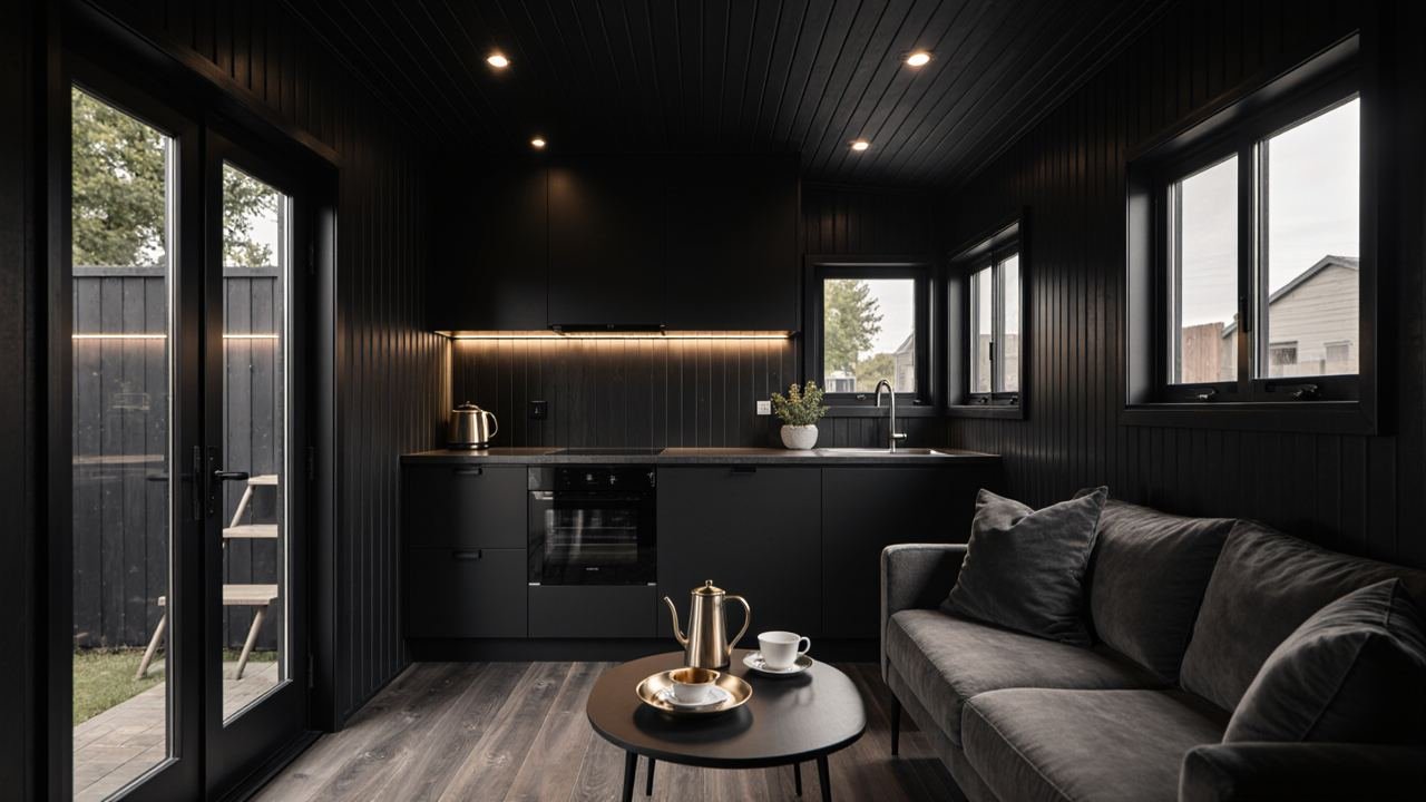 Industrial Chic Work Shed – Creative Workshop Loft interior