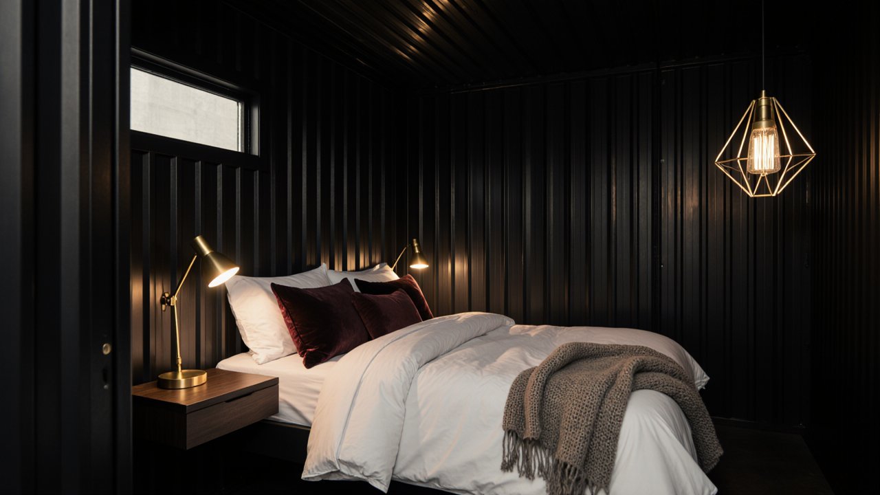 Industrial Micro Gym Shed – Urban Athlete’s Hideaway interior
