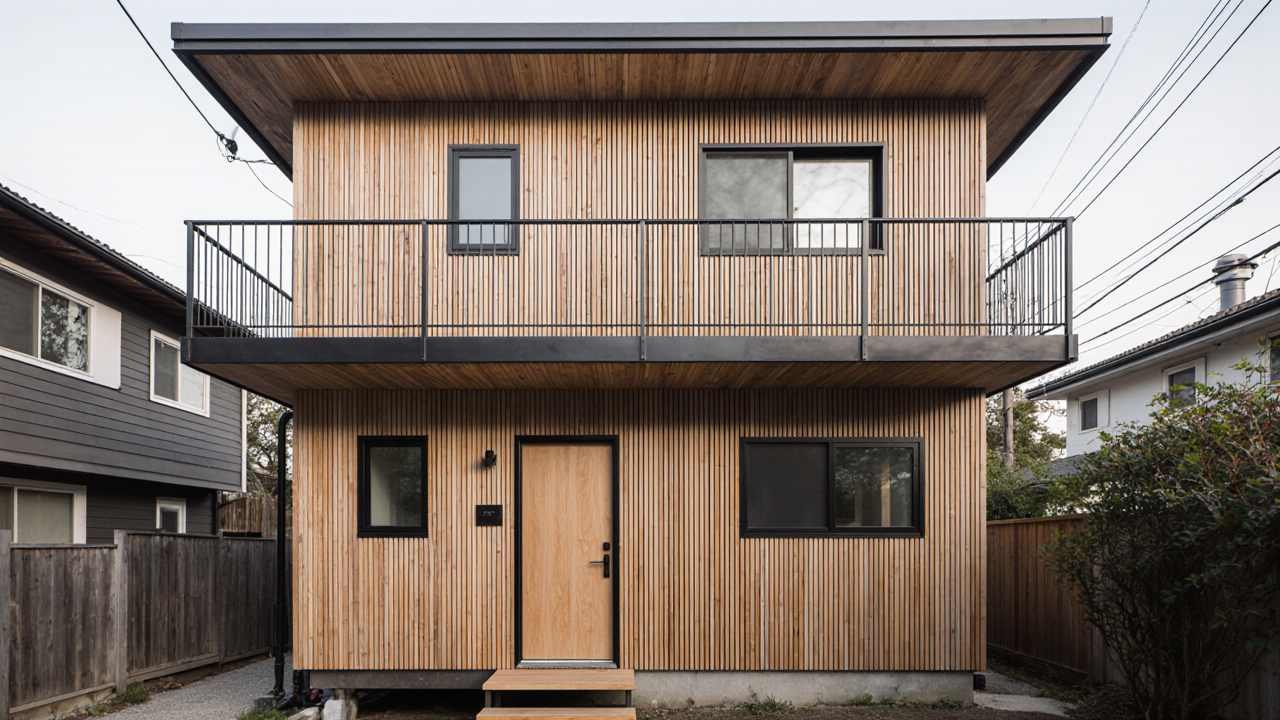 Natural Wood & Zen Minimalism - Japandi Harmony Tiny Living